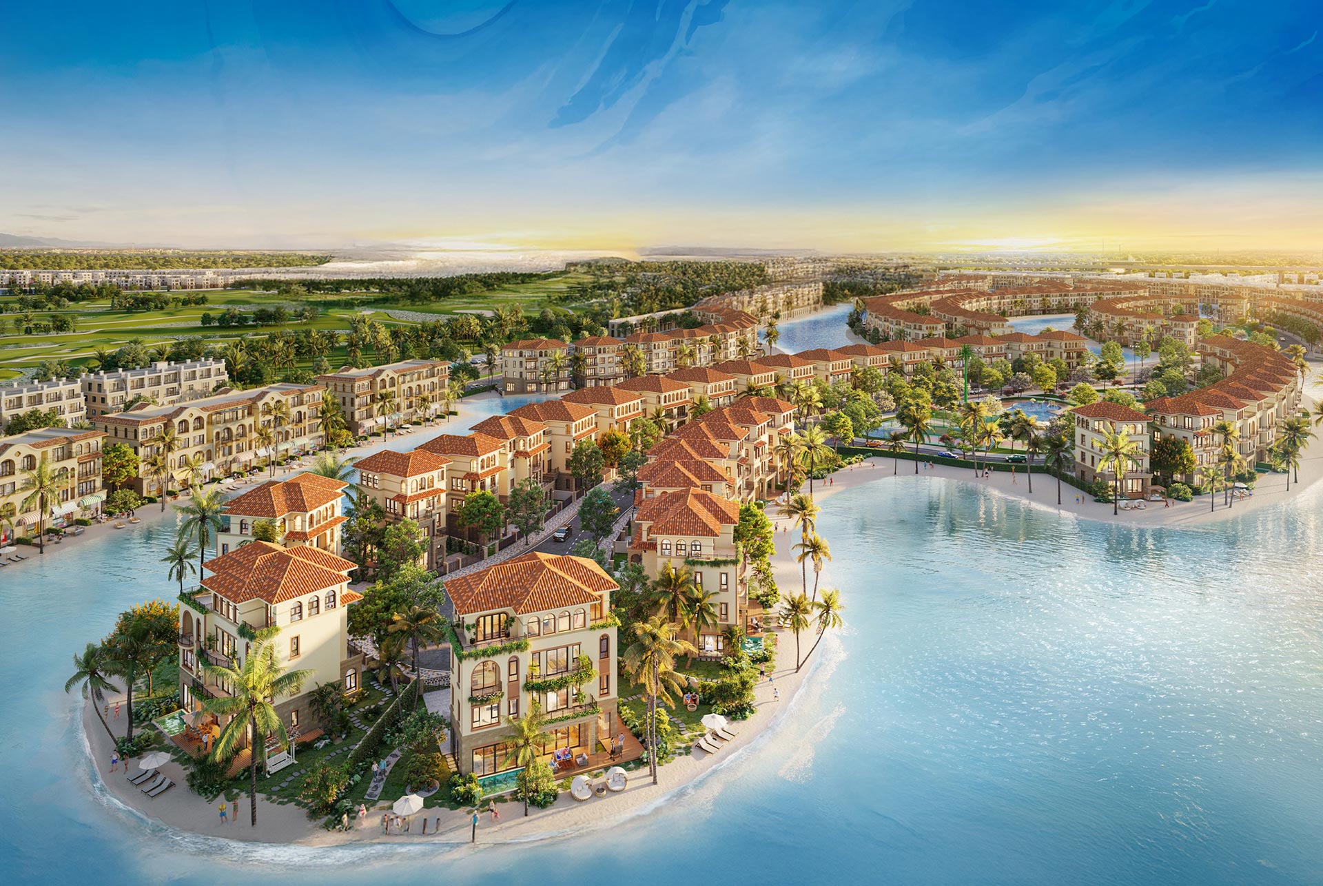 Biệt thự phong cách Đông Dương tại Vinhomes HaiVan Bay